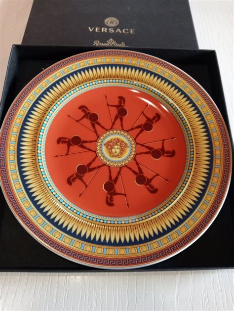 iconic heroes versace salz pfeffer|Versace Rosenthal Meets Iconic Heroes Salad Plate.